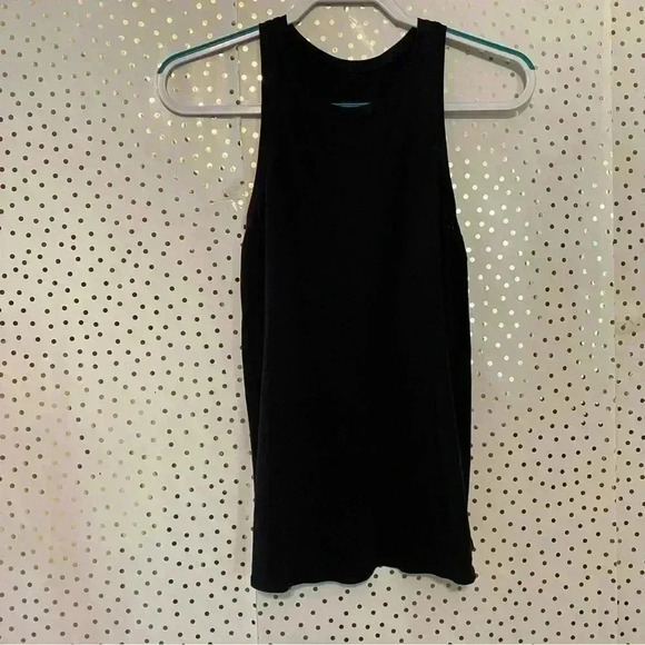 Lululemon Black Tank Open Back - Picture 2 of 6